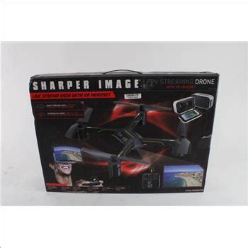 sharper image fpv  drone quadcopter property room