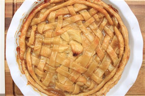 lattice topped apple pie life  weekends