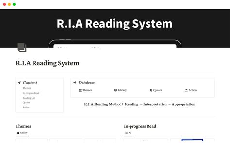 notion ria reading system