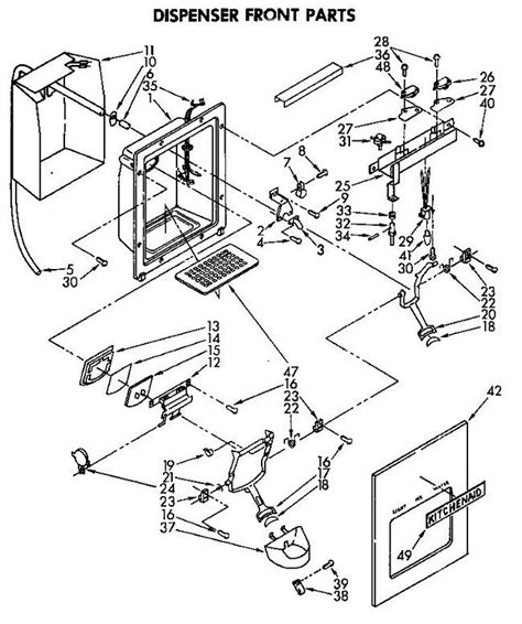 whirlpool refrigerator ice maker parts diagram reviewmotorsco
