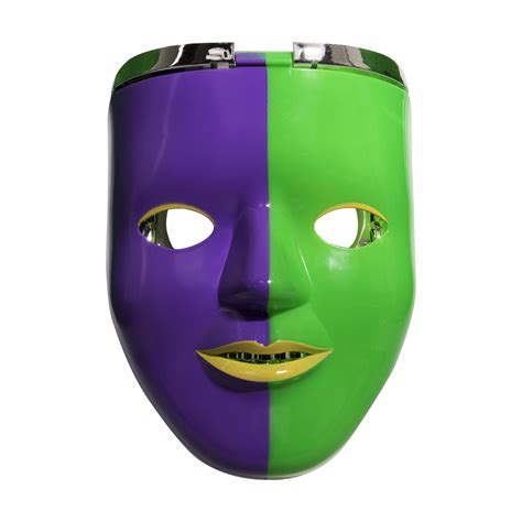 mardi gras led double face mask mardi gras holidays and events