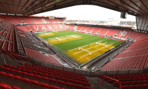 fc twente stadion aerial view enschede de grolsch veste  fc twente football stadium