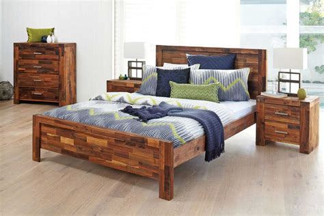 solomon queen bedroom suite  nero furniture harvey norman  zealand