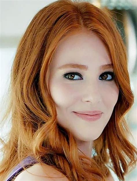 Elçin Sangu Red Haired Beauty Beautiful Red Hair Red