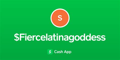 Pay Fiercelatinagoddess On Cash App