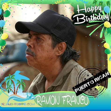 Happy Birthday Ramon Franco Puerto Rican Born Film And