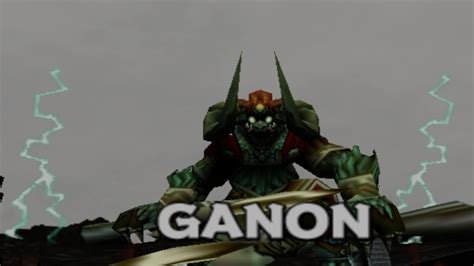 Legend Of Zelda Ocarina Of Time Final Boss Ganon Youtube
