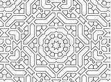 Arabesque Islamic sketch template