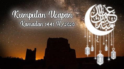 Kumpulan Ucapan Selamat Berbuka Puasa Ramadan 2020 Untuk