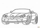 Coloring Pages Mclaren Mercedes Gtr Benz Nissan Slr P1 Drawing Printable Car Kids Gt Color F1 Getcolorings Getdrawings Adults Super sketch template