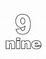 Coloring Number Pages Nine Printable Math Drawing Kids Worksheets Colouring Sheets Printables Numbers Book Paintingvalley Coloringprintables Visit Activities Addition Drawings sketch template