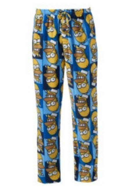 The Simpson S Pajamas Lounge Pants Men S Large L New 36