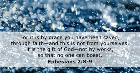 Ephesians 2 8 9 Bible Verse Of The Day