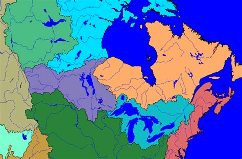 north americas  northerly rivers  sensitive  climate change