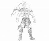 Algol Soulcalibur Character Coloring sketch template