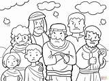 Coloring Moses Israelites Pages Against Grumbled Printable Drawing sketch template