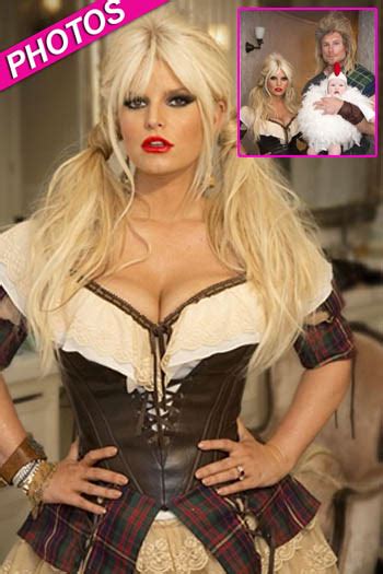 wow jessica simpson shows off tiny waist in sexy halloween costume