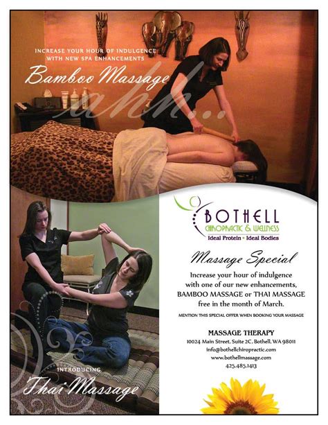 march massage specials increase  hour  indulgence