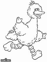 Bird Big Coloring Pages Street Sesame Printable Clipart Color Elmo Sheets Birds Grover Google Clip Print Birthday Kids Search Getcolorings sketch template