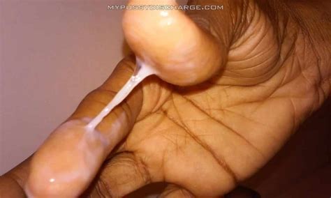 Fresh Girl Cum On Fingers My Pussy Discharge