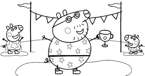 peppa pig easter coloring pages printable coloring pages
