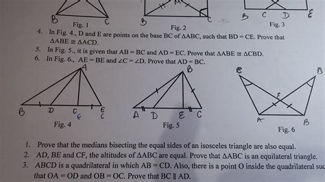 Question No 4 That In Figure It Is Given That Ab Bc And Ad