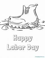 Labor Coloring Pages Printable Happy Visit Worksheets Colouring Print sketch template