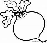 Turnip Vegetables Disegni Frutta sketch template