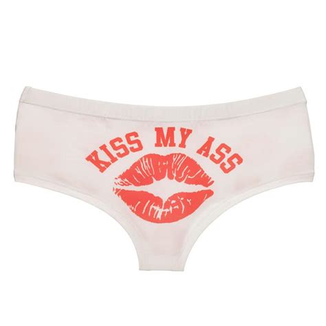 2019 sexy women panty kiss my ass letter printed sexy lips lady thong knickers underwear panties