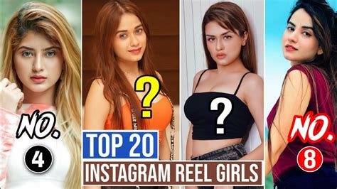 Top 20 Reels Girl Star In India Top Moj App Star Girls Top 20 Mx