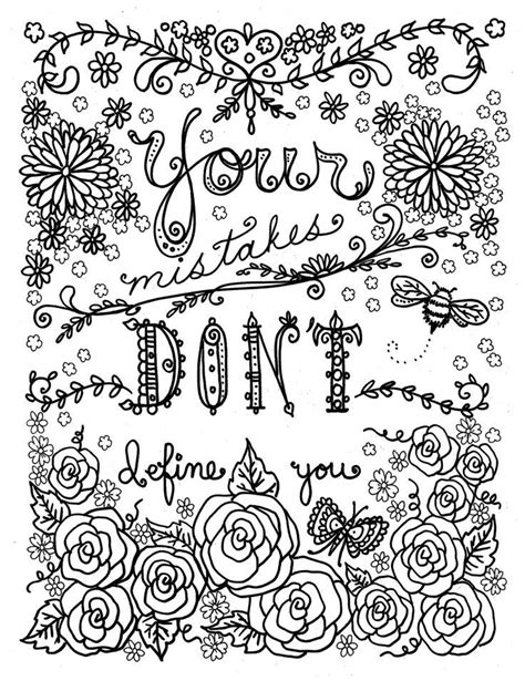 printable coloring pages  anxiety reduction