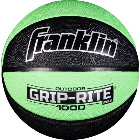 franklin sports grip rite  intermediate  basketball blacklime walmartcom walmartcom