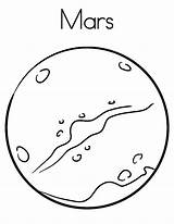 Planet Coloring Pages Mars Solar System Planets Space Kids Coloringstar Print sketch template