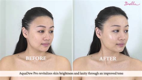 bella skin care new treatment launch aquadew pro youtube