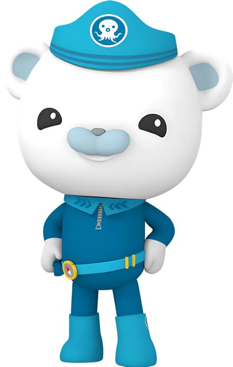 white bear wearing  blue hat  holding  cell phone   hand