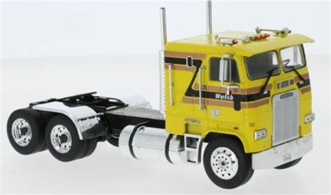 ixo model trucks freightliner fla unit yellow    scale tr  sale  ebay