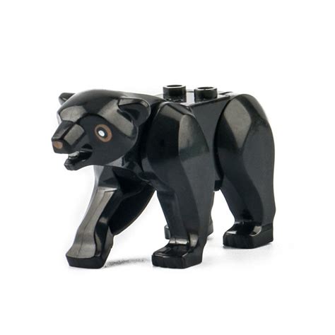 black bear animal lego minifigure toy