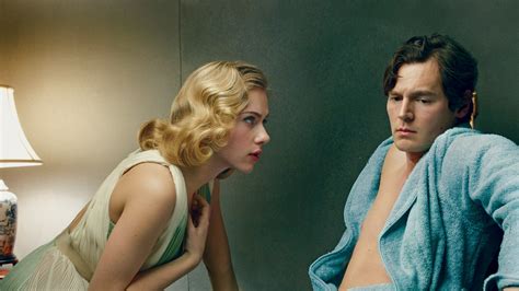 fire and ice scarlett johansson and benjamin walker star in broadway s cat on a hot tin roof
