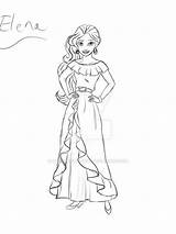 Elena Coloring Avalor Pages Princess Disney Deviantart Latina Drawing First Printable Cartoon Kobe Bryant Favourites Color Puppy Elana Mileymouse101 Getcolorings sketch template