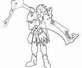 Grandia Iii Coloring Character Pages Another sketch template