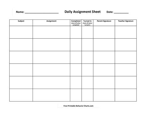 printable cna daily assignment sheets nurse assignment sheet