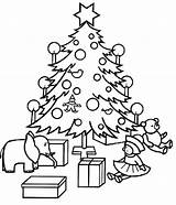 Christmas Coloring Pages Tree Presents Kids Color Oriental Trading Getcolorings Printable Colouring Part Getdrawings Drawing Hard sketch template