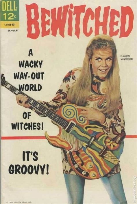 bewitched 1965 1969 dell comic books elizabeth montgomery comic