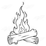 abeka clip art firewith logs  flames