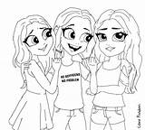 Amigas Anime Bff Amigos Resultado Nadadeperfectas Bonitos Karol Princesas Minions Sevilla sketch template