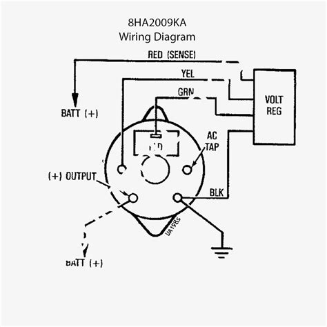 engine alternator wiring diagram enhandmade