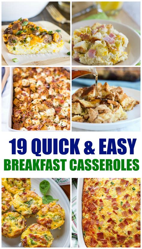 quick  easy breakfast casserole recipes   love
