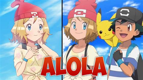 Ash Y Serena En Alola PokÉmon Sol Y Luna Youtube