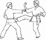 Judo Animaatjes sketch template