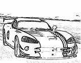 Viper Acr Srt10 sketch template